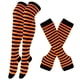 thumbnail image 1 of Set de Calcetines y Guantes a Rayas Suxumhao Naranja, 1 of 1
