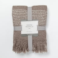 Hebra - Manta Valencia 125X150 Gris