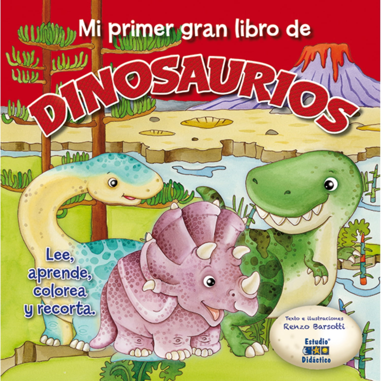 Edimat Libros - Mi Gran Libro De Dinosaurios Bebes - Mi Primer Libro De