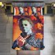 thumbnail image 3 of Michael Myers Halloween Duvet Cover Set 3 Piece Bedding Set Double Sided Printing Decorative Comforter Cover Set, 3 of 5