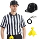 thumbnail image 1 of Set de camiseta de árbitro WooWee con cuello con cierre, silbato, gorra y bandera, 1 of 8