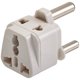 thumbnail image 1 of Adaptador de enchufe Ckitze BA-10L-3P con conexión a tierra universal tipo M, paquete de 3, 1 of 2