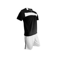 Snix - Uniforme De Futbol Infantil Zid Negro Y Blanco Talla 16