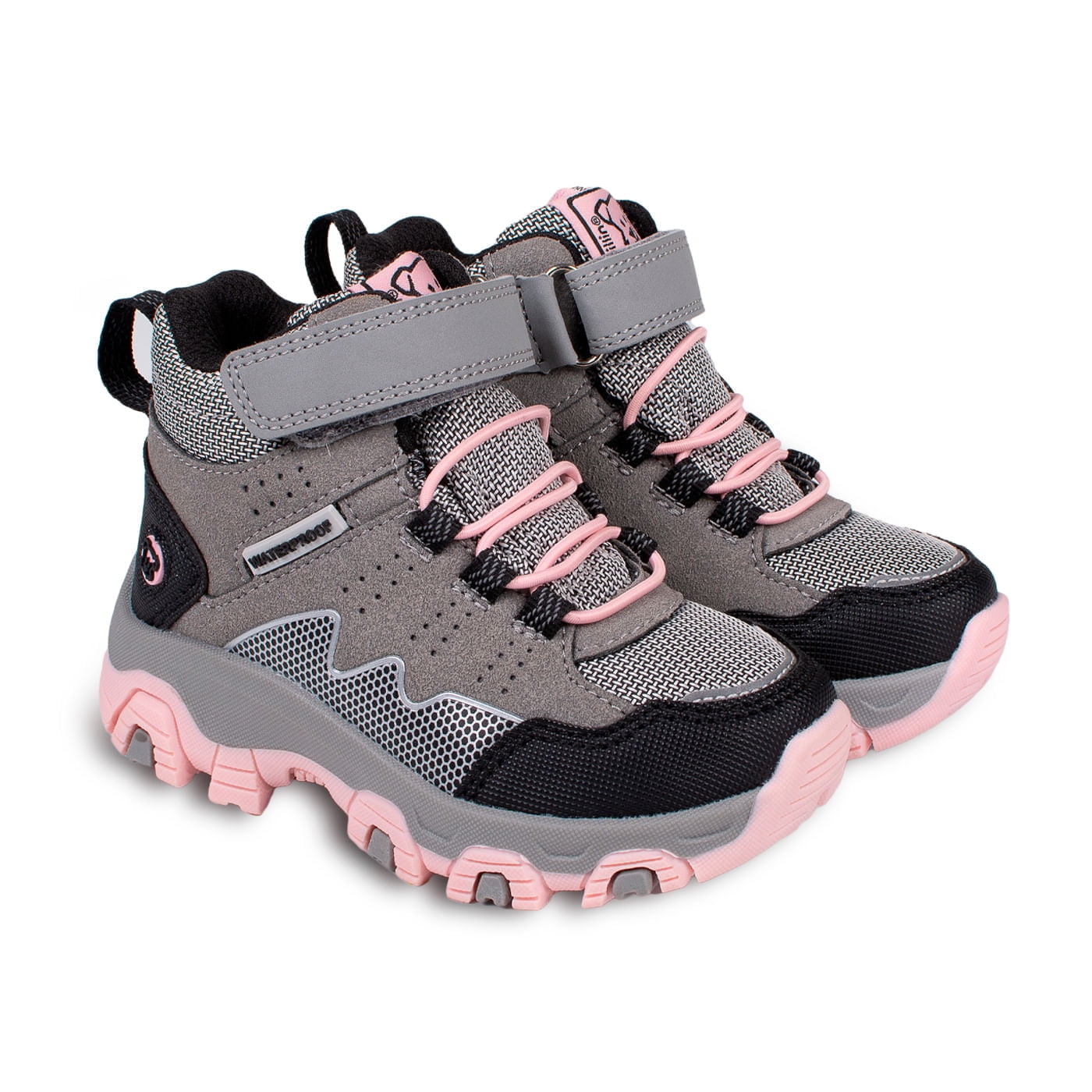 Pillin - Bototo Bebé Niña Outdoor Impermeable Gris