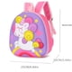 thumbnail image 2 of 1PC Children's Cartoon Unicorn Printed Backpack, Sweet Cute Large Capacity 3D Backpack Travel Backpack Elementary Kindergarten Kids School Bag, 2 of 3