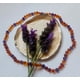 thumbnail image 1 of Collar Ámbar báltico certificado con amatista abundancia, 1 of 3