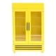thumbnail image 2 of Mini 1/12 Casa De Mu?ecas Refrigerador Congelador Muebles De Madera Para Ni?os Amarillo, 2 of 5
