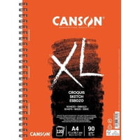 Croquera Dibujo Canson Xl Croquis 21X29Cm 90Gr 120Hjs