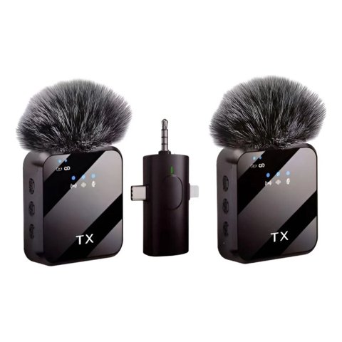 Genérico - Microfono Inalambrico Con Cancelacion De Ruido Lau