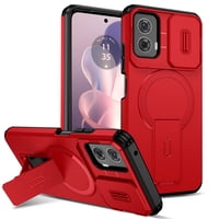 Funda Foxdock Para Motorola G Power 5G 2024 – Magnética Antigolpes Con Soporte Y Protección Doble