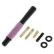 thumbnail image 1 of Unique Bargains 1 Set Antena de Señal Universal para Coche 4.72" Bling Rhinestone Acabado Pulido para Decoración Material de Aleación de Aluminio Rosa 4.72", 1 of 6
