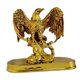 thumbnail image 4 of Estatuilla De águila, Arte, Artesanía Moderna, Escultura Animal Para Estantería, Fiesta, Oficina, Dorado, 4 of 5