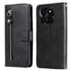 thumbnail image 1 of Funda con Cremallera para Honor X6A, Carcasa Cartera de Cuero PU con Soporte y Tarjetero, 1 of 6