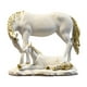 thumbnail image 3 of Adorno Madre E Hijo Caballo Entrada Dormitorio Repisa Resina Caballo Adorno Blanco, 3 of 3