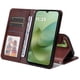 thumbnail image 5 of Funda Billetera para Motorola Moto G06 con Porta Tarjetas y Soporte Ajustable Marrón, 5 of 5