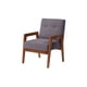 thumbnail image 2 of Sitial Munich Tapiz Lino Gris Oscuro, 2 of 3