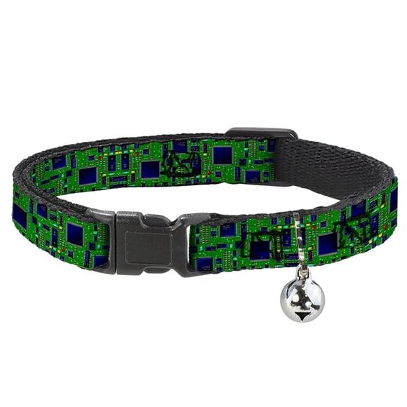 Collar para gato Buckle-Down con cierre de seguridad, 20-30 cm, ancho 1,3 cm