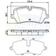 thumbnail image 2 of Pastillas Freno para auto Land Rover Discovery 2017-2023 Trasero, 2 of 4