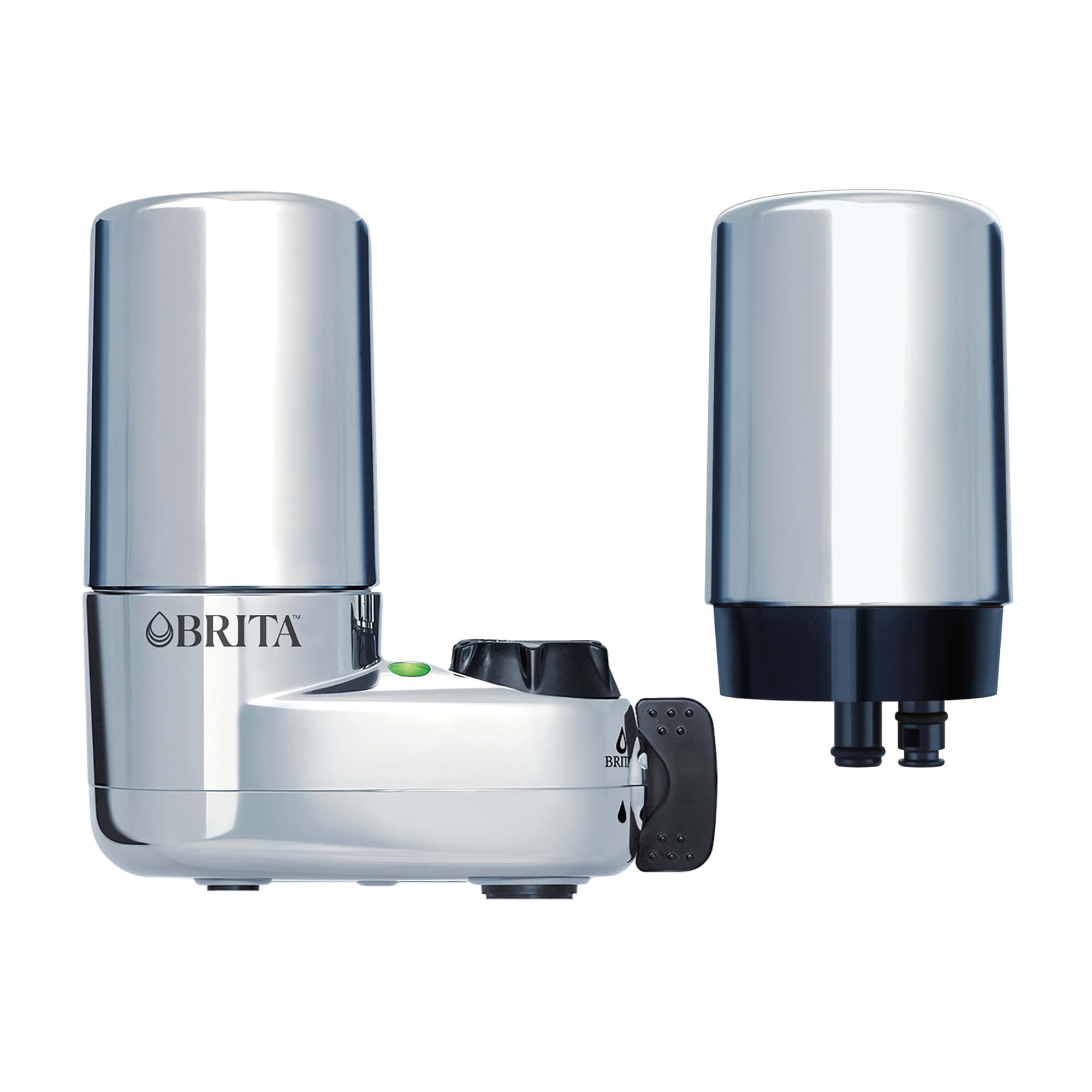 Grifo Con Filtro De Agua Mount Brita Elite Chrome Con 2 Filtros