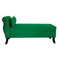 Tapiceria Moderna - Banqueta Baul New Diva Color Verde