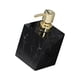 thumbnail image 1 of Dispensador de jabón, bomba de espuma, botella de loción, champú, ducha, dispensador de jabón de manos reutilizable rústico, dispensador de jabón líqu Oro negro, 1 of 5