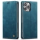 thumbnail image 2 of CaseMe Funda de Cuero para iPhone 16 Pro Max, Funda de Cuero Tipo Billetera con Tarjetero, Cierre Magnético, a Prueba de Golpes, Soporte, Funda Protectora para iPhone 16 Pro Max, Azul, 2 of 12