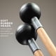 thumbnail image 3 of Paquete de mazos de percusión Timber Drum Co. Polietileno duro, caucho blando, 3 of 5