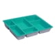 thumbnail image 5 of Organizador De Cajones De Fieltro Con Separadores Para Despensa, Escritorio, Suministros De Oficina, Verde Y Gris., 5 of 5