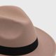 thumbnail image 4 of Sombrero de Fieltro Mujer Estilo Vaquero Cowboy, 4 of 6