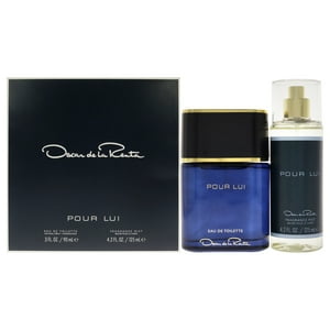 Oscar De La Renta - Oscar Pour Lui De Para Hombres - Set De Regalo Edt Spray, Niebla De Fragancia