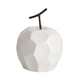 thumbnail image 2 of Escultura Cerámica Manzana Blanca, 2 of 3