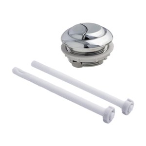 Bothyi - Botón De Inodoro, Conveniente Válvula De Tanque Redonda, Pieza De Repuesto Para Baño Doméstico M