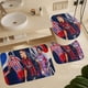 thumbnail image 5 of Christian Pulisic Juego de 3 alfombras de baño de coral fleece: tapete de baño + alfombra de inodoro en forma de U + funda de tapa de inodoro en forma de O, 5 of 6