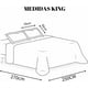 thumbnail image 2 of Cubrecama verano king gris oscuro + fundas, 2 of 3
