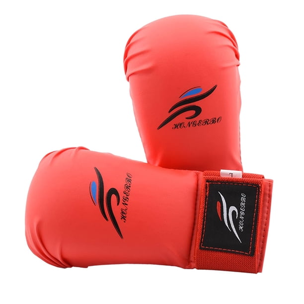 Guantes de Boxeo, Guantes para Saco de Boxeo, Guantes de Boxeo Cómodos, Guantes de Entrenamiento, Equipo de Entrenamiento, Ejercicio de Agarre Mma, Mu Rojo S
