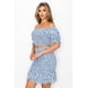 thumbnail image 3 of Conjunto de Top y Falda con Estampado de Volantes Fruncidos, 3 of 5