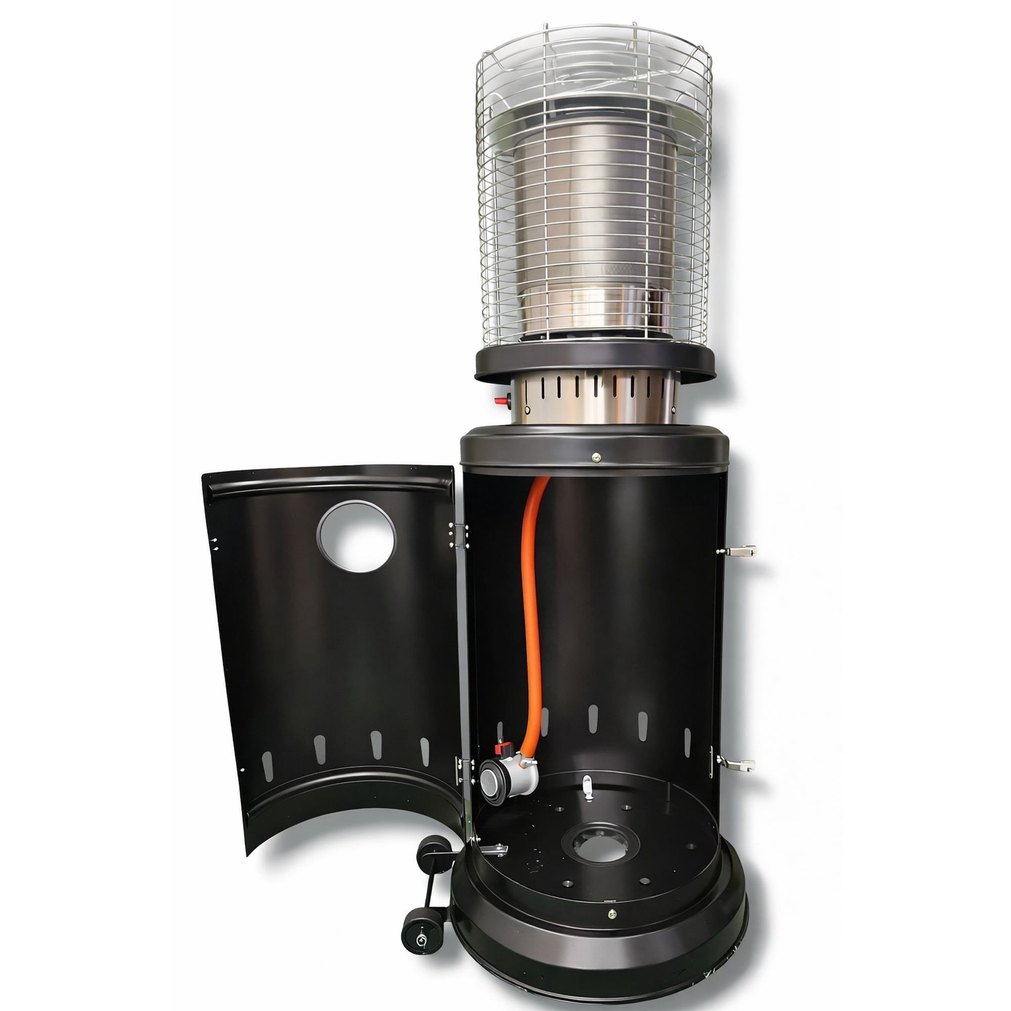 Ethan Desing - Calefactor/estufa De Patio Baja A Gas Bronce / Interior Exterior