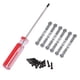 thumbnail image 1 of 6pcs Steer Servo Linkage con destornillador para Wltoys A959 1/18 RC Titanio, 1 of 5