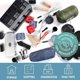 thumbnail image 5 of Cajas utilitarias plegables CleverMade Ocean, 45 L, paquete de 3, 5 of 7