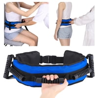 Cinturón De Transferencia Jacobable Gait Belt Con 7 Asas Acolchadas, Color Azul