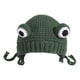 thumbnail image 3 of Novedad Niños Invierno Rana Sombrero Dibujos Animados Cosplay Casco Para Niños Verde, 3 of 5