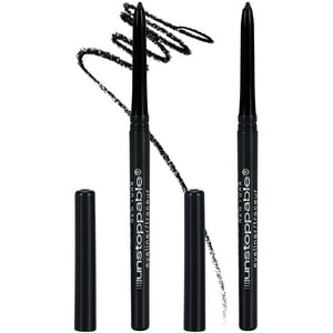 Delineador De Ojos Maybelline Unstoppable Waterproof Black Onyx (2 Unidades)