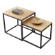thumbnail image 3 of Juego Mesa De Centro Lateral Living Redonda Beige, 3 of 3