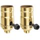 thumbnail image 1 of DiCUNO UL Listed 3-Way Lamp Socket Replacement Repair Kit, 1 of 3