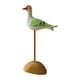 thumbnail image 2 of Figura De Gaviota De Madera, Obra De Arte, Estatua De Gaviota Para El Hogar, Mesa, Interior Y Exterior, Color Verde Claro, 2 of 5