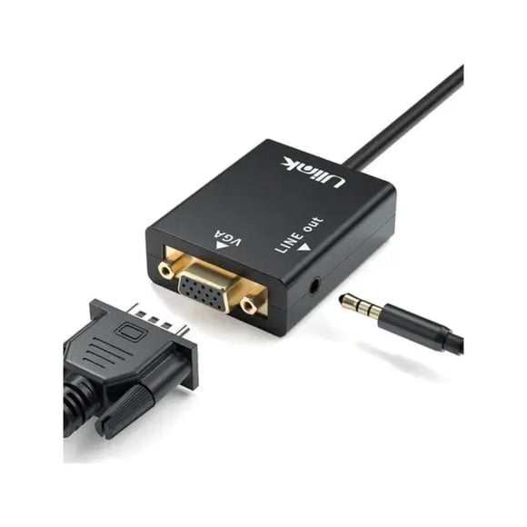 Adaptador De Video HDMI A VGA Negro Ulink