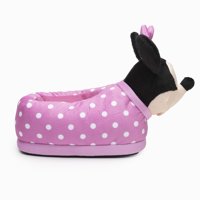 Pantufla 3D Niña Rosada Minnie Disney