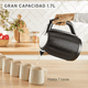 thumbnail image 4 of Hervidor Subito 5 1,7 L Inox Negro, 4 of 8