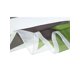 thumbnail image 4 of INSPIRA CHIC Pañuelos cuadrados de 70 cm con estampado de rayas Pañuelo para el cuello, cabeza, pañuelo para el cuello, diadema para damas Gris Verde, 4 of 5