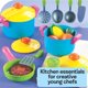 thumbnail image 5 of Juego de cocina Small World Toys para niños con ollas, sartenes y utensilios, 5 of 7